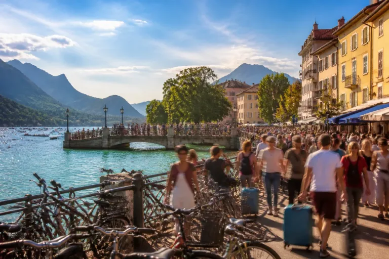 Annecy face au surtourisme: entre saturation estivale et recherche d’équilibre