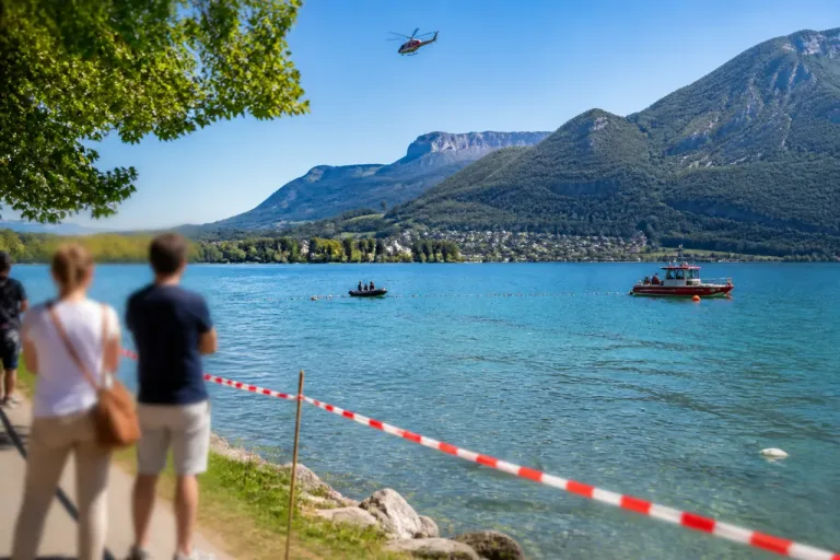 Annecy: le corps du disparu repêché dans le lac, troisième noyade en une semaine