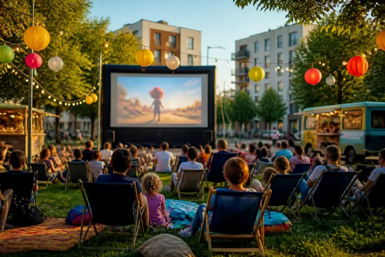 Annecy : Mikado Plage lance l’été d’animations et de cinéma en plein air au Novel-Teppes