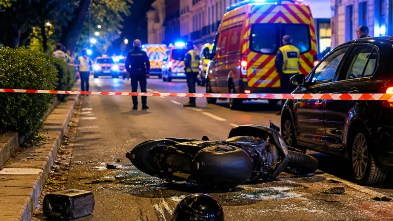 Annecy : un jeune conducteur de scooter tué dans une collision nocturne rue des Marquisats