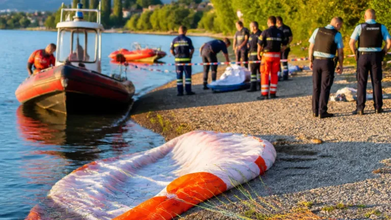 Annecy : un parapentiste de 60 ans décède après une chute dans le lac, une enquête ouverte