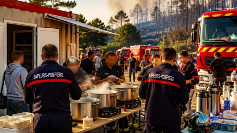 Après l'incendie de Biscarrosse, les chasseurs landais ont servi 10 000 repas aux pompiers