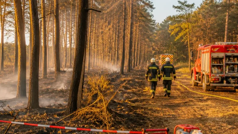 Après l’incendie de la Brenne, les pompiers de l’Indre face à une nouvelle donne des feux