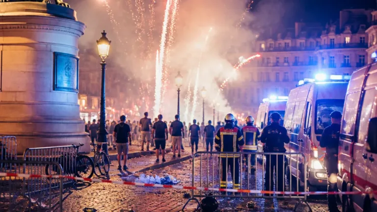 Après la défaite des Bleus : 141 interpellations à Paris, nuit d'incidents et fort déploiement policier
