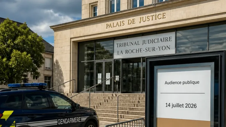 Après un incendie criminel, un jeune homme condamné pour menaces contre sa compagne en Vendée