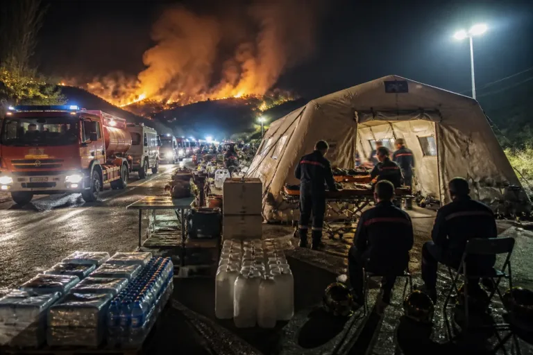 Arcambal : retour sur plus de 24 heures d’un feu qui a mobilisé 200 pompiers et la logistique sanitaire