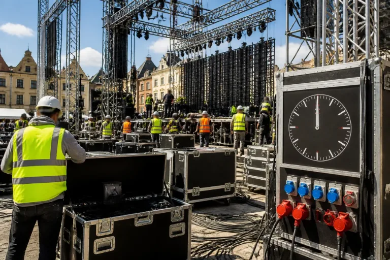 Arras : les techniciens mobilisés pour assurer le spectacle d’Orelsan au Main Square