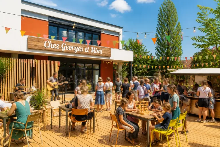 Arras : une guinguette éphémère « Chez Georges et Mimi » pour animer l'été du quartier Brassens