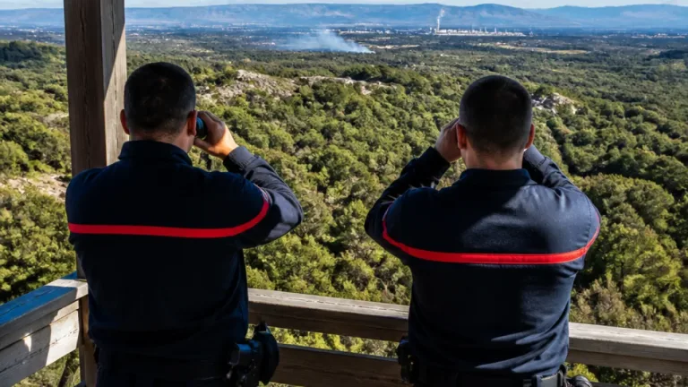 Au sommet des Alpilles, la vigie d’Aureille scrute la moindre fumée pour prévenir les feux