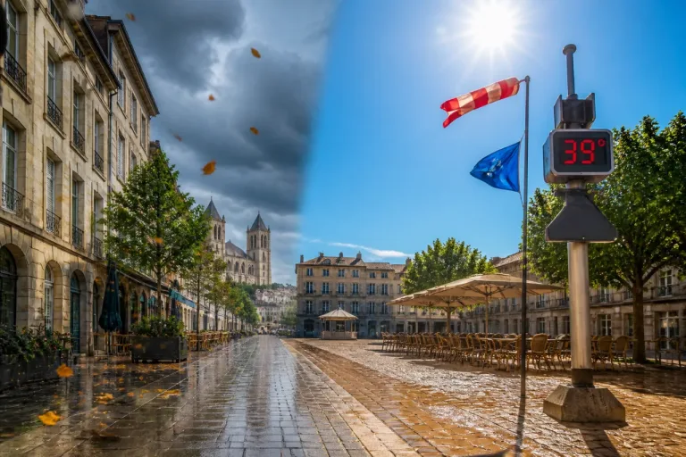 Auch : une journée de forte chaleur et de vents changeants ce jeudi