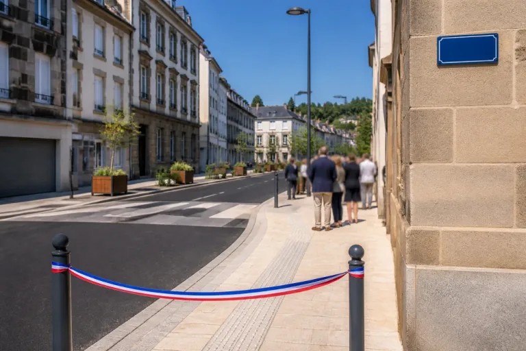 Aurillac : la rue de la Cère rénovée et inaugurée, un chantier à 1,5 M€