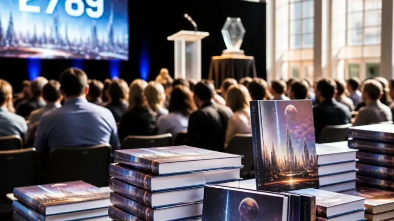 Aurillac : un auteur local récompensé au salon du livre pour une SF décalée