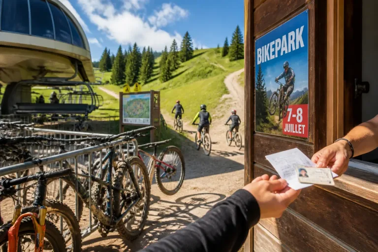 Aux Gets, un accès gratuit au Bikepark pour les nouveaux bacheliers les 7 et 8 juillet