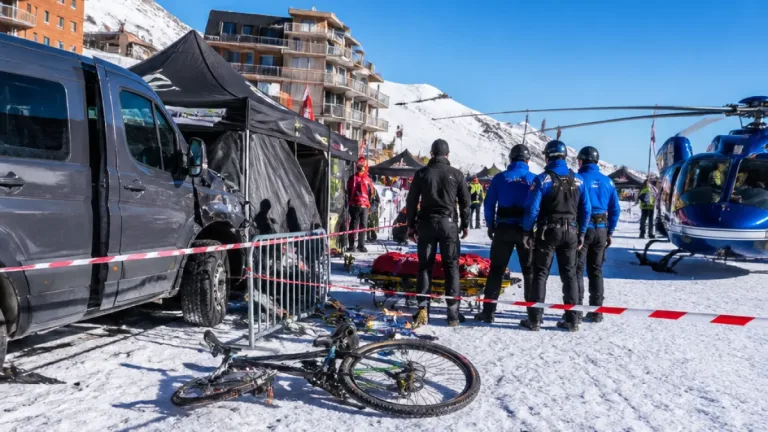 Aux Menuires, un champion de VTT percuté par une camionnette lors des championnats de France