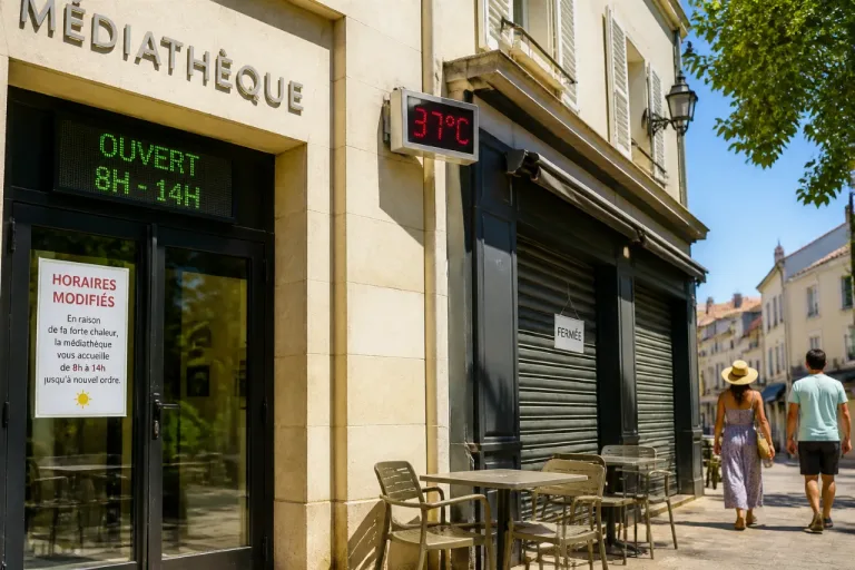 Auxerre : les médiathèques adaptent leurs horaires pendant l'alerte canicule