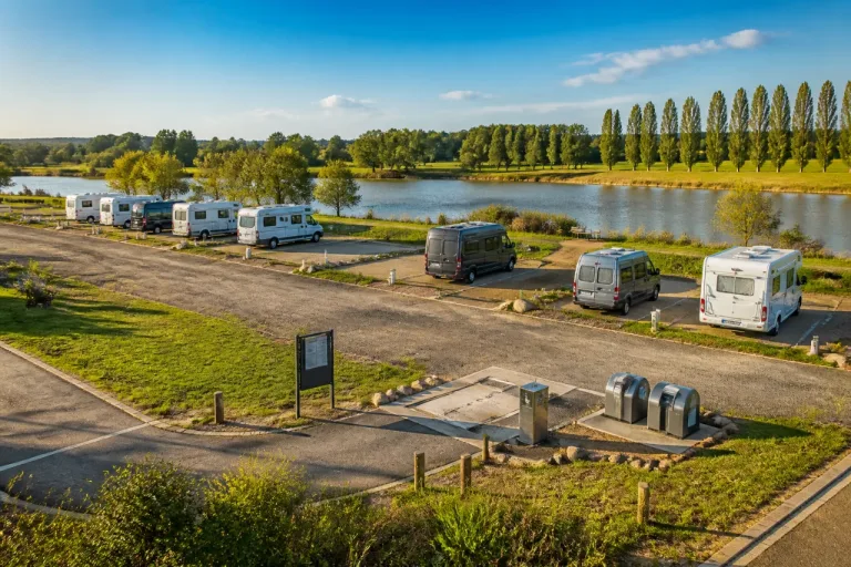Averton : une aire de 15 camping‑cars inaugurée pour dynamiser l’Étang des Perles