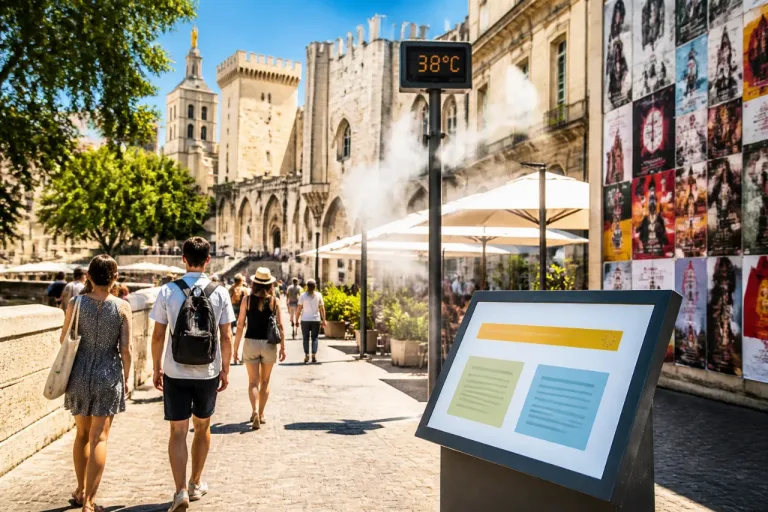 Avignon: le Festival réfléchit à d’autres dates face aux étés de plus en plus chauds
