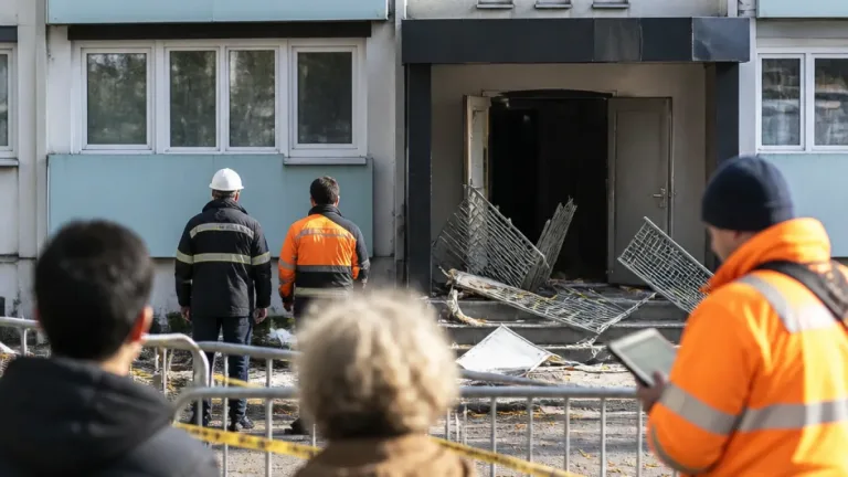 Bagnolet : un garde-corps s’effondre devant une entrée d’immeuble, habitants choqués mais indemnes