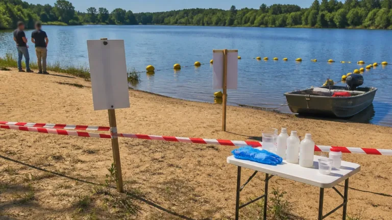 Baignade interdite à la plage de Rénac après des analyses révélant une contamination bactérienne