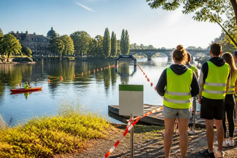 Baignade réautorisée sur l’Allier à Vichy après l’incident: feu vert pour le triathlon