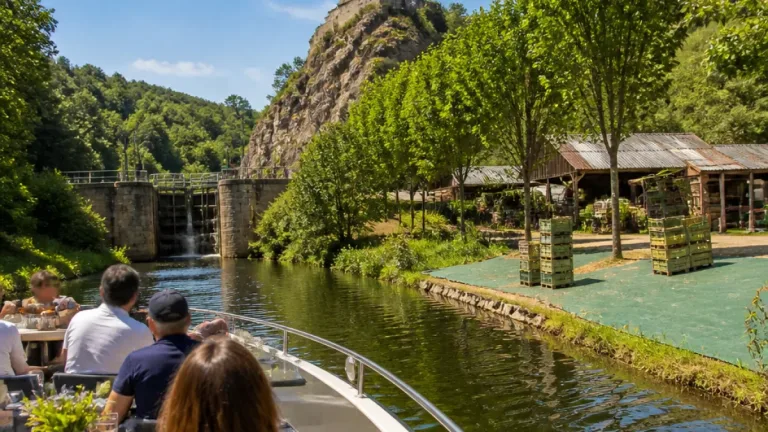 Balade gourmande sur le Lot : une croisière silencieuse entre paysages et terroir
