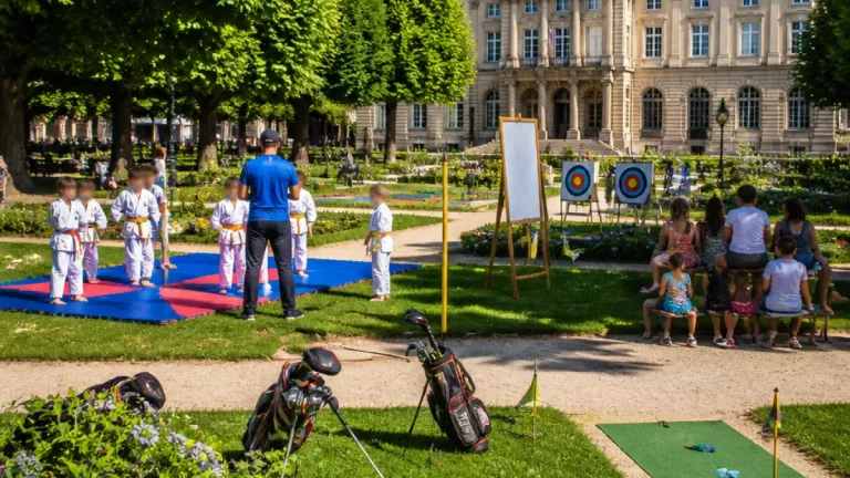 Bar-le-Duc : l'été sportif reprend au parc de l'hôtel de Ville avec « Ça bouge au parc »