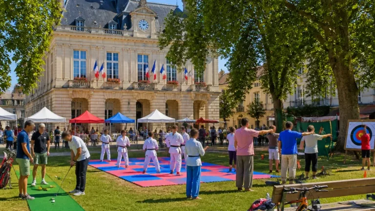 Bar-le-Duc : un programme gratuit d'initiations sportives cet été au parc de l'Hôtel de ville