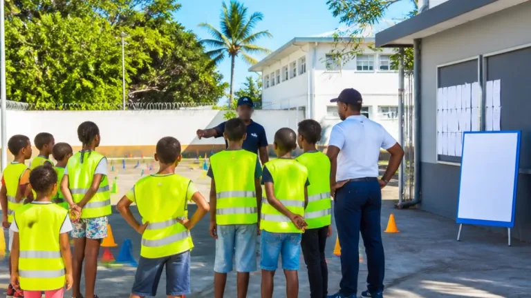 Basse-Terre : un été encadré pour 60 jeunes au centre loisirs de la Police