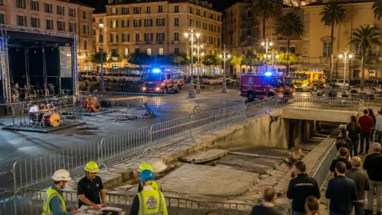 Bastia : affaissement sous la Citadelle, le festival Porto Latino évacué par précaution