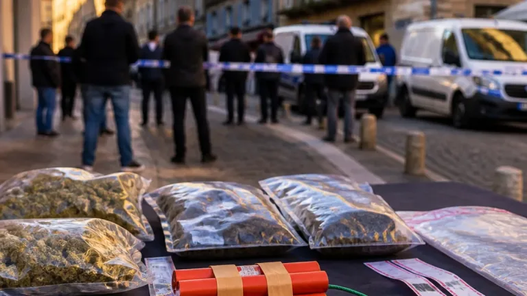 Bastia : deux personnes mises en examen après la découverte d'explosifs et de drogue