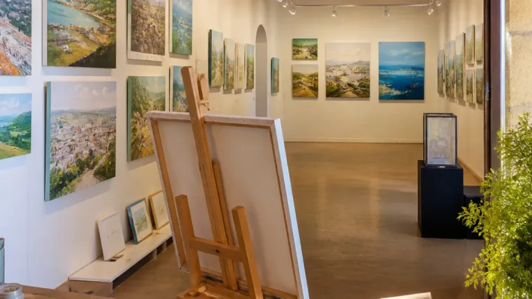 Bastia : François de Casabianca expose 25 toiles à la galerie Noir et Blanc