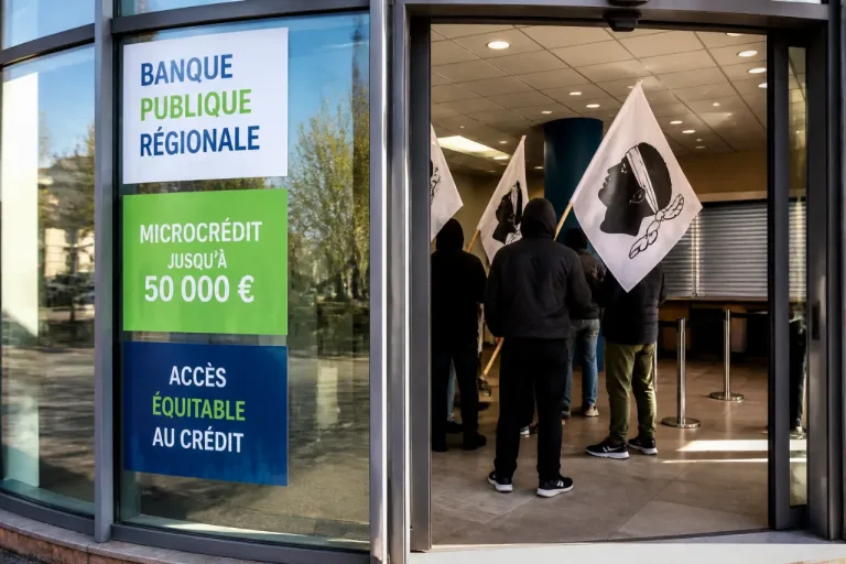 Bastia : occupation d’une banque par Nazione, le financement local au cœur du débat