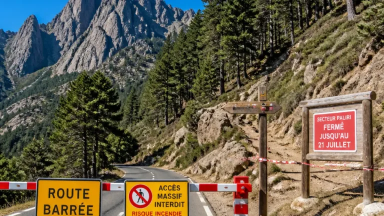 Bavella et Illarata fermés : routes coupées, GR20 restreint, mesures prolongées