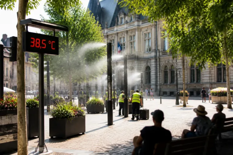 Beauvais met en place un Plan fraîcheur après le record de chaleur