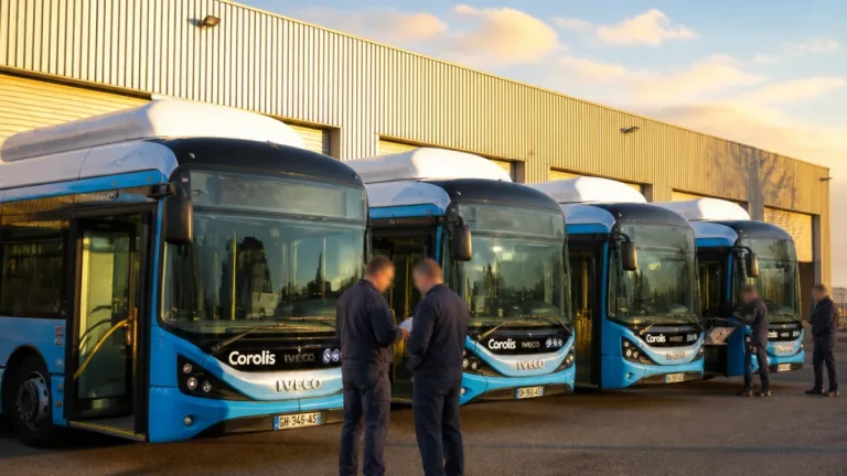 Beauvais : quatre nouveaux bus au gaz renforcent la flotte de Corolis