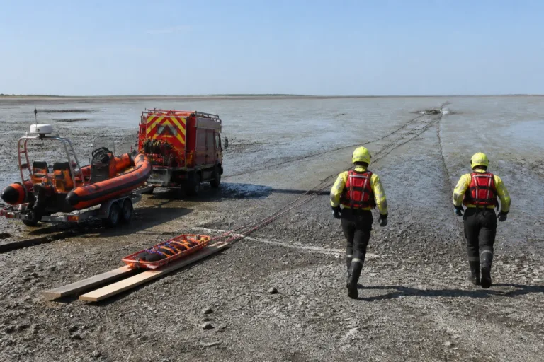 Beauvoir-sur-Mer : sauvé des vasières à 250 m du rivage, un quadragénaire hospitalisé
