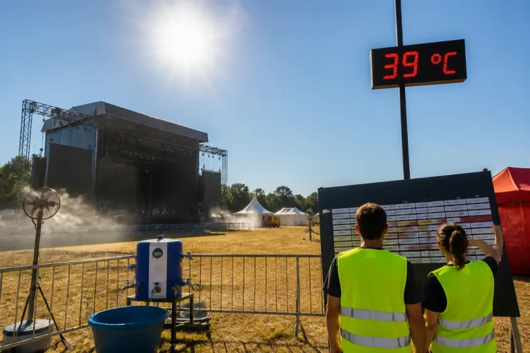 Belfort: les Eurockéennes face au risque de canicule, l’organisation alerte l’État