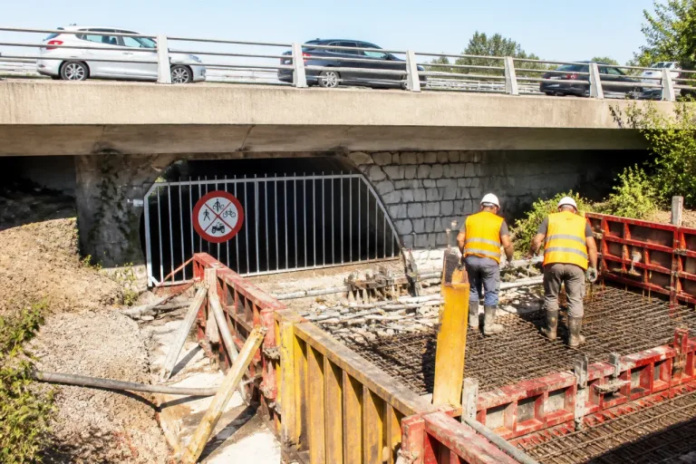Belleville: quatre mois de chantier sous l’A31, passage piétons et engins agricoles fermé