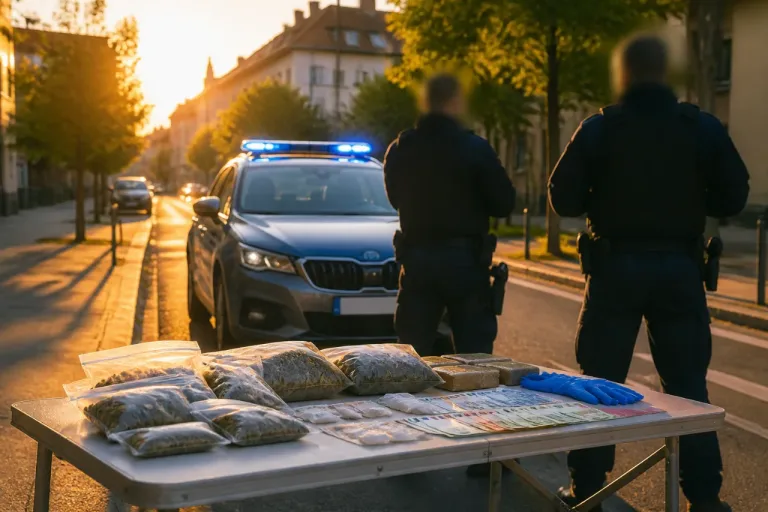 Besançon : la BAC met la main sur 4 kg de drogue et plus de 14 000 € lors d'un contrôle