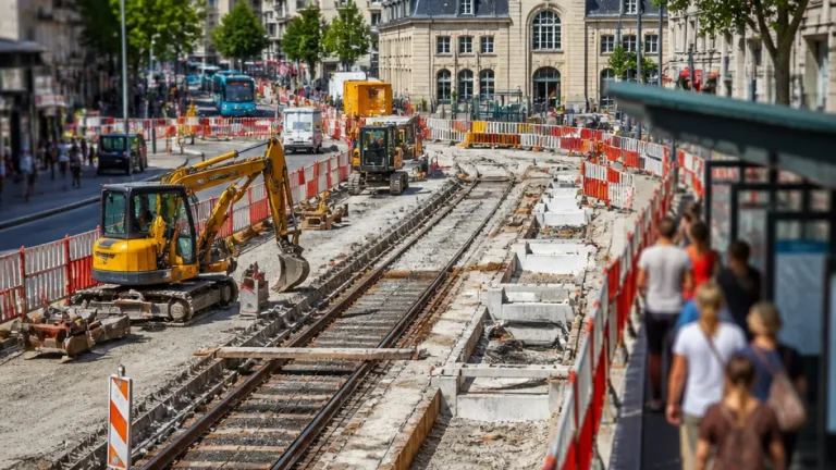 Besançon : les trams interrompus cinq semaines cet été pour créer un nouveau terminus