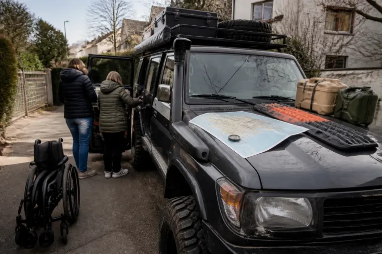 Bièvres: à 36 ans et en fauteuil, elle vise le désert marocain avec sa mère