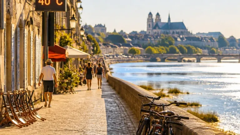 Blois : canicule annoncée jeudi 13 août, températures jusqu’à 40 °C