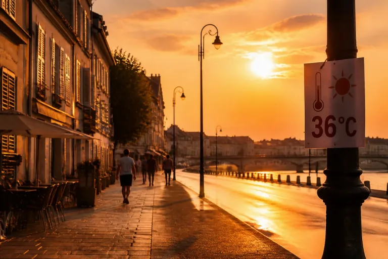 Blois : forte chaleur et nuit lourde attendues le mercredi 8 juillet 2026