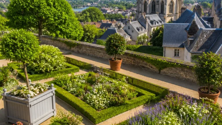 Blois : les Jardins de l’évêché, un balcon de verdure au cœur de la ville