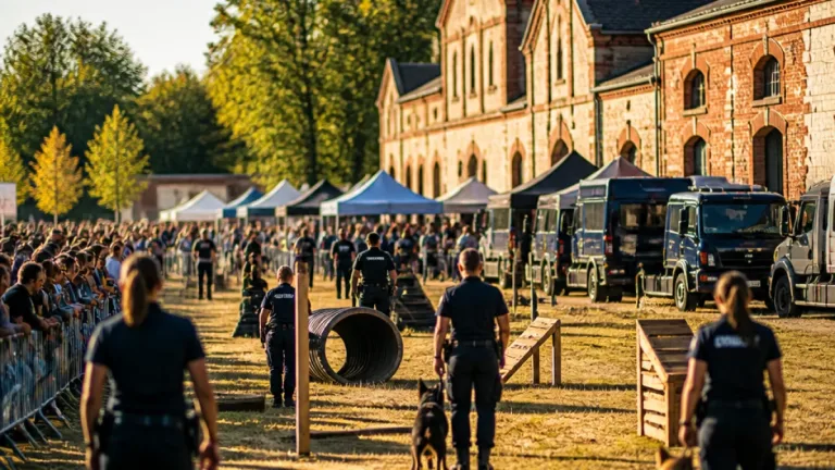 Blois : une cinquantaine d’unités canines réunies pour le 19ᵉ Challenge Inter Unités