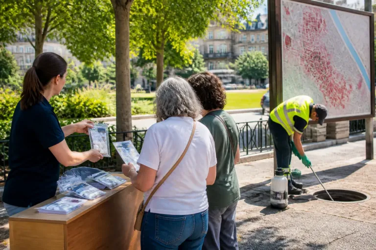 Bordeaux muscle son plan anti-moustique-tigre: cartographie élargie et kits gratuits