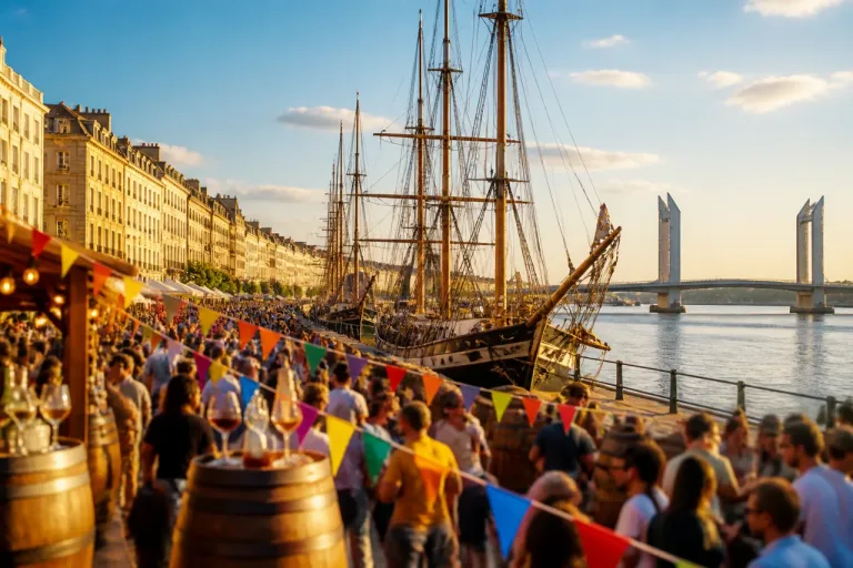 Bordeaux prépare Voiles & Vignobles 2027 : grands voiliers et fête du vin réunis