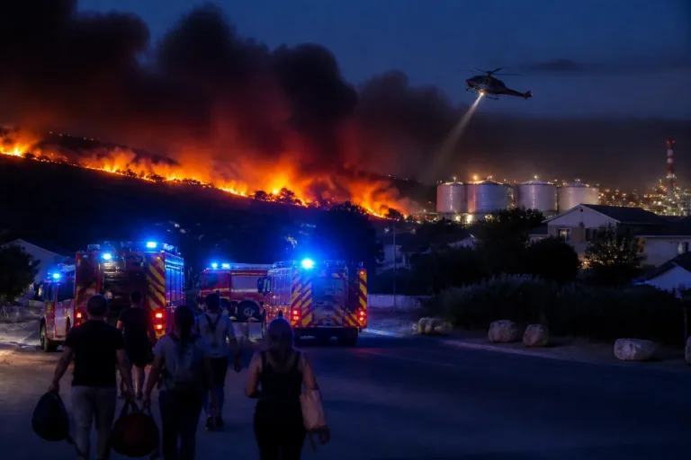 Bouches-du-Rhône: deux feux virulents à Rognac et Lançon, évacuations en cours