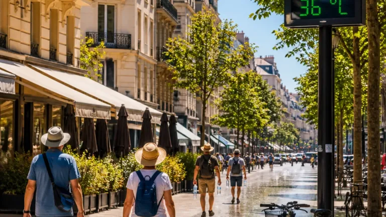 Boulogne-Billancourt : forte chaleur attendue mercredi 12 août, jusqu'à 36 °C