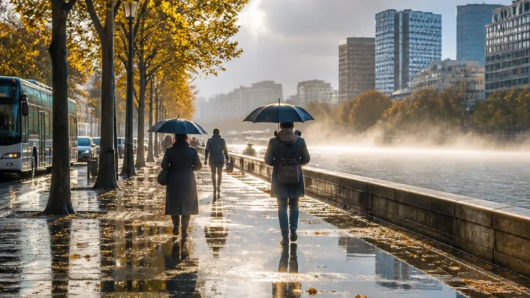 Boulogne-Billancourt : journée grise et fraîcheur relative lundi 28 septembre